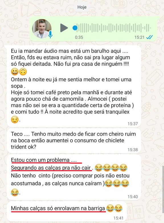 Feedback de paciente