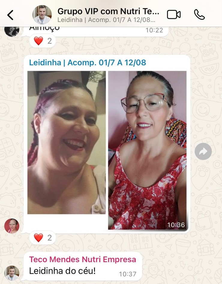 Resultado real de paciente